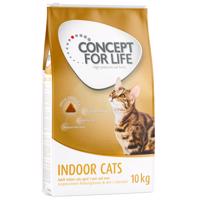 Concept for Life Indoor Cats - Vylepšená receptúra! - výhodné balenie: 2 x 10 kg