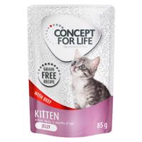 Concept for Life Kitten hovädzie bez obilnín – v želé - 12 x 85 g