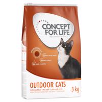 Concept for Life Outdoor Cats - vylepšená receptúra - 3 kg