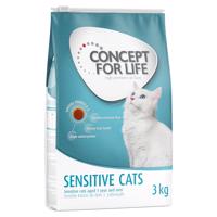 Concept for Life Sensitive Cats - Vylepšená receptúra! - výhodné balenie: 2 x 10 kg