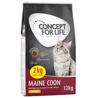 Concept for Life v bonusovom balení - 10 + 2 kg zadarmo! - Maine Coon (10 + 2 kg)