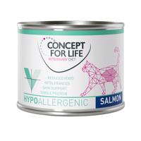 Concept for Life Veterinary Diet Hypoallergenic losos - 6 x 185 g