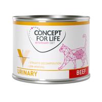 Concept for Life Veterinary Diet Urinary hovädzie - 24 x 200 g