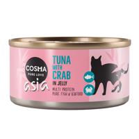 Cosma Asia v želé 6 x 170 g - tuniak s krabím mäsom