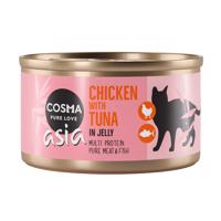 Cosma Asia v želé 6 x 85 g - kuracie s tuniakom