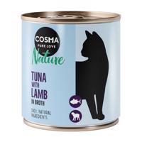 Cosma Nature 6 x 280 g - tuniak s jahňacím