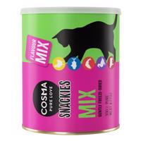 Cosma snack Maxi Tube, Minis alebo Cosma XXL, 3 balenia - 10 % zľava - Maxi Tube 3 x Mix s 5 druhy (450 g)