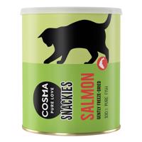 Cosma snack Maxi Tube, Minis alebo Cosma XXL, 3 balenia - 10 % zľava -  Maxi Tube  losos (360 g)