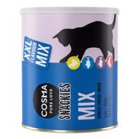 Cosma snack Maxi Tube, Minis alebo Cosma XXL, 3 balenia - 10 % zľava - XXL 3 x mix, 4 druhy (480 g)