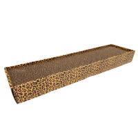 Croci škrabacia doska Home Decor Leopard - D 48 x Š 12,5 x V 5 cm