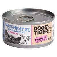 Dogs'n Tiger Cat Filet 12 x 70 g - filety z tuniaka a krevety