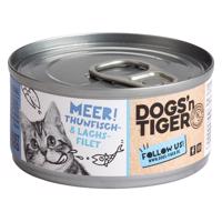 Dogs'n Tiger Cat Filet 12 x 70 g - filety z tuniaka a lososa