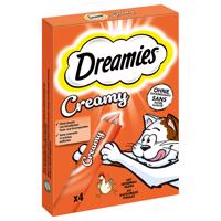 Dreamies Creamy Snacks - kuracie (4 x 10 g)