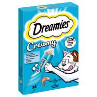 Dreamies Creamy Snacks - výhodné balenie: losos (44 x 10 g)