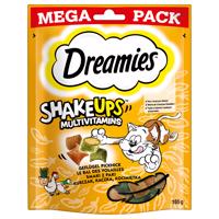 Dreamies maškrty - 20 % zľava - multivitamin shake ups Poultry Picknick (165 g)