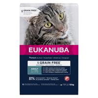 Eukanuba Adult bez obilnín bohaté na lososa - 10 kg