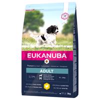 Eukanuba Adult Medium Breed kuracie - výhodné balenie: 2 x 3 kg