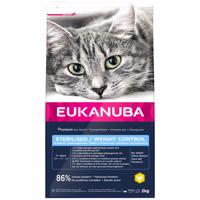 Eukanuba Sterilised / Weight Control Adult - výhodné balenie: 3 x 2 kg