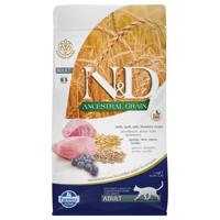 Farmina N&D Low Grain CAT Adult Lamb & Blueberry - 1,5 kg