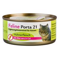 Feline Porta 21 12 x 156 g - kuracie mäso s aloe