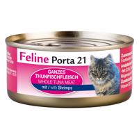 Feline Porta 21 12 x 156 g - tuniak s krevetami