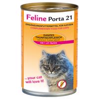 Feline Porta 21, 12 x 400 g - tuniak so surimi