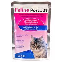 Feline Porta 21 kapsičky 24 x 100 g - Tuniak a krevety