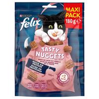 Felix maškrty, 4x balenia - 3 + 1 zdarma!  - Tasty Nuggets losos a pstruh (4 x 180 g)