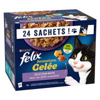 Felix "Sensations" kapsičky - 120 x 85 g miešaný výber v želé