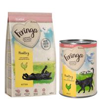 Feringa granuly 400 g + Feringa konzerva 400g zdarma - Kitten Classic hydinové