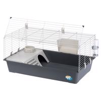 Ferplast klietka pre malé zvieratá Rabbit 100 - šedá: cca. D 95 x Š 57 x V 46 cm