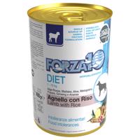 Forza 10 Diet Low Grain 6 × 400 g - jahňacie s ryžou