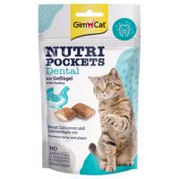 GimCat Nutri Pockets Dental s hydinovým - výhodné balenie: 6 x 60 g