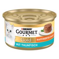 Gourmet Gold, 48 x 85 g - 36 + 12 zdarma!  - Raffiniertes Ragout  Tuniak