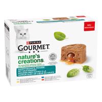 Gourmet Nature's Creations, 24 x 85 g - 20 % zľava!  - morské ryby, kuracie, treska a hovädzie (24 x 85 g)