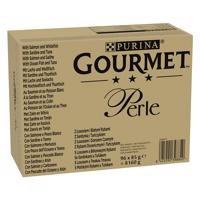 Gourmet Perle 96 x 85 g - 76 + 20 zdarma - Mix rýb v omáčke