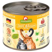 GranataPet DeliCatessen 12 x 200 g - Kuracie PUR