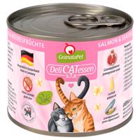 GranataPet DeliCatessen 12 x 200 g - Losos & morské plody