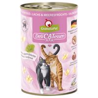 GranataPet DeliCatessen 12 x 400 g - Losos & morské plody