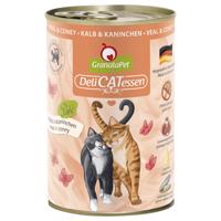 GranataPet DeliCatessen 12 x 400 g - Teľacie & králik