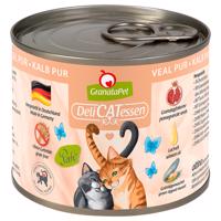 GranataPet DeliCatessen 6 x 200 g - Teľacie PUR