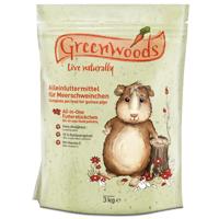 Greenwoods krmivo pre morčatá - 2 x 3 kg