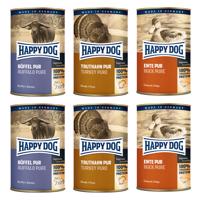 Happy Dog Sensible Pure 6 x 400 g - Mix (3 druhy)