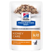 Hill's Prescription Diet, 36 x 85g - 24 + 12 zdarma - Diet k/d Kidney Care