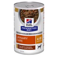 Hill's Prescription Diet c/d Multicare ragú kuracie a zelenina  - 24 x 156 g