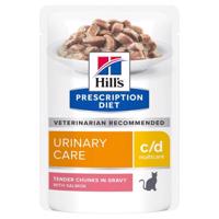 Hill's Prescription Diet c/d Multicare Urinary Care s lososom - 12 x 85 g