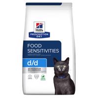 Hill's Prescription Diet d/d Food Sensitivities kačacie a zelený hrášok - 1,5 kg