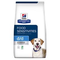 Hill's Prescription Diet d/d Food Sensitivities kačacie & ryža - 12 kg