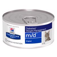 Hill's Prescription Diet m/d Diabetes Care s kuracím - ako doplnok: 6 x 156 g Diet m/d Diabetes Care s kuracím