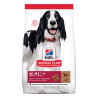 Hill's Science Plan Adult 1-6 Medium jahňacie & ryža - 14 kg